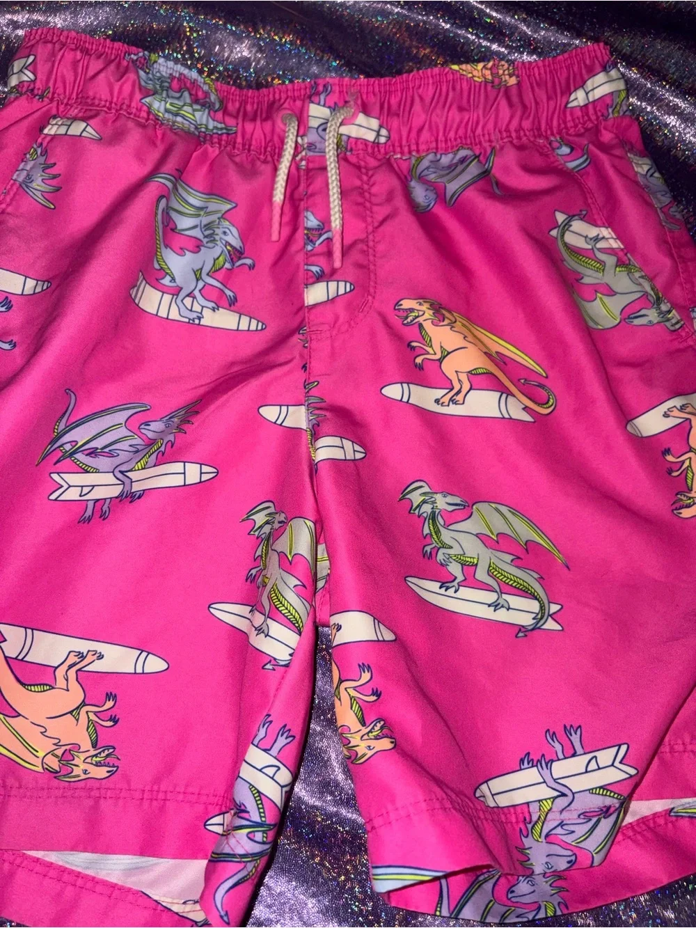 Boys Cat & Jack Dragon Swim Shorts